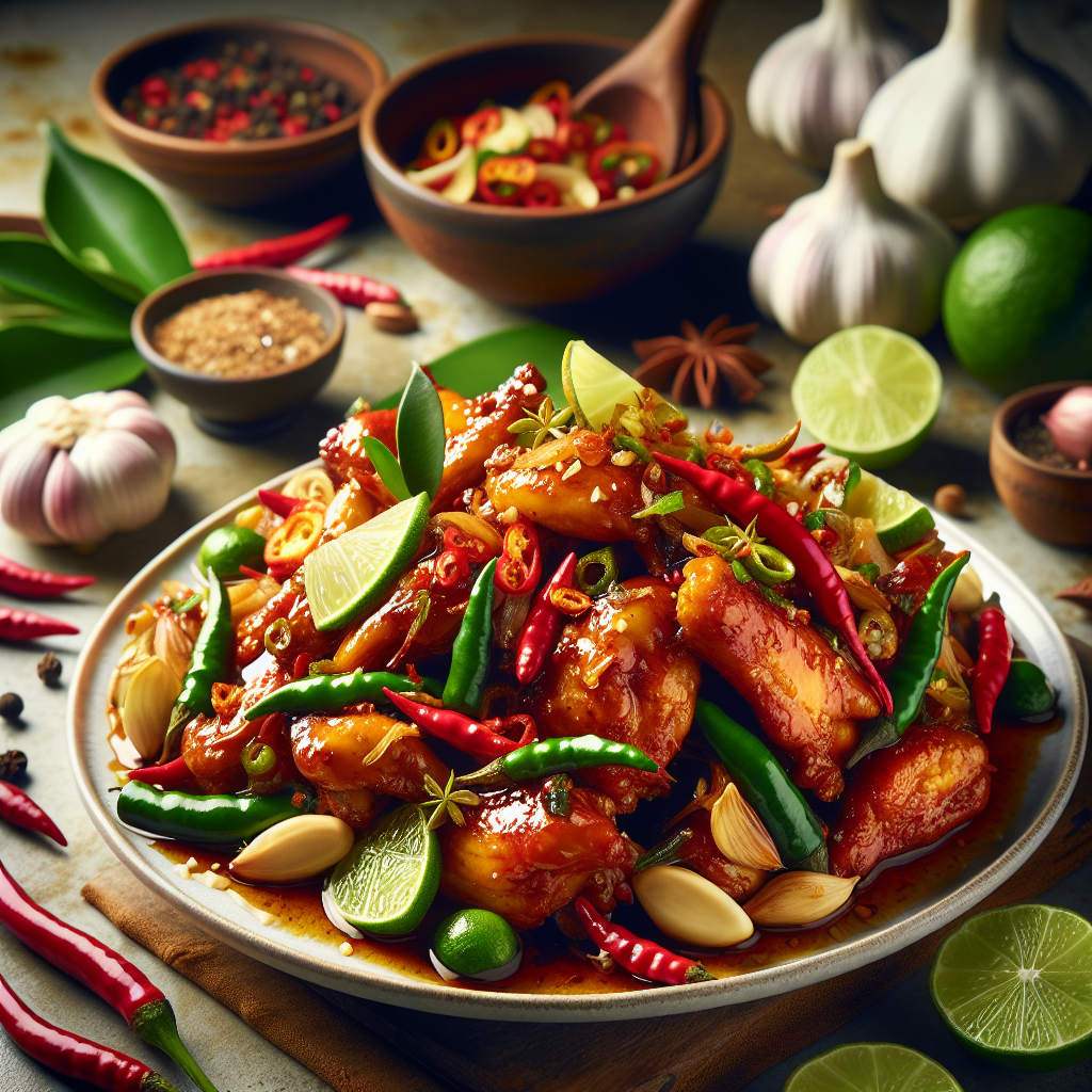 Resep Ayam Rica Rica Pedas Manis: Cara Mudah Membuatnya di Rumah
