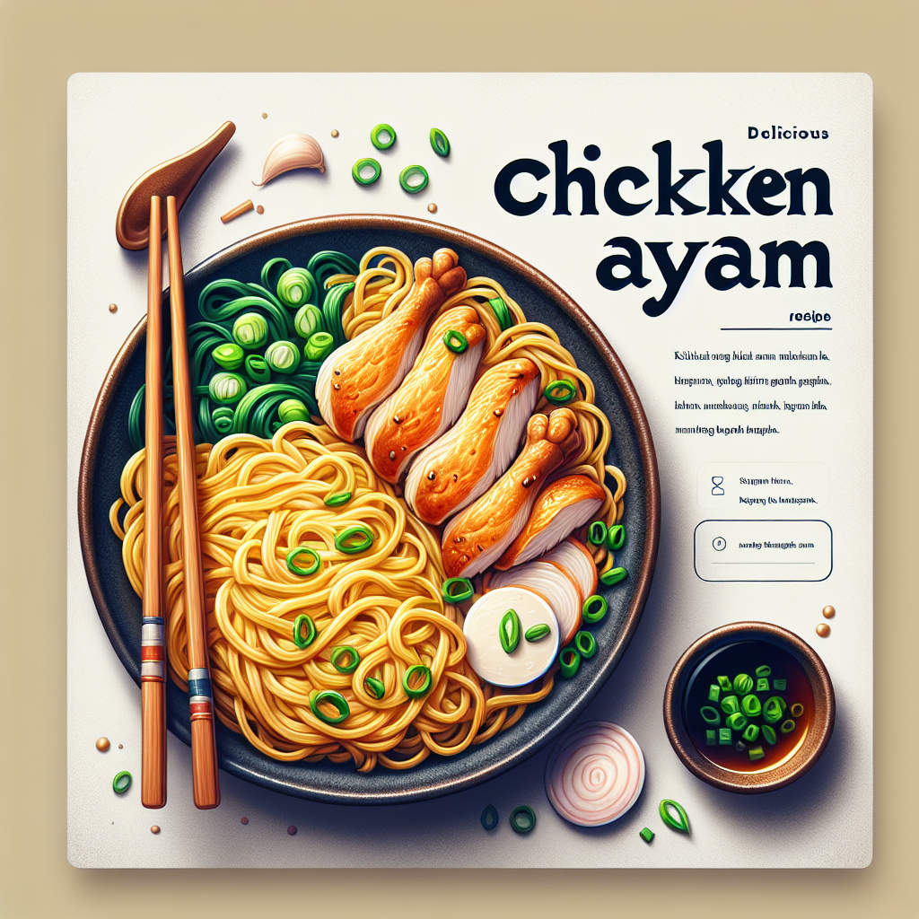 Resep Mie Ayam Enak: Rahasia Rasa Lezat dan Sederhana di Rumah
